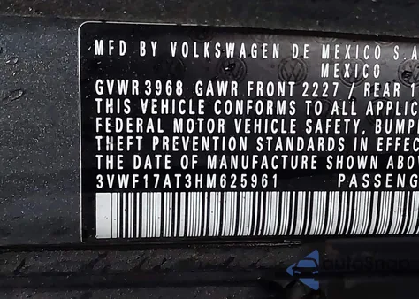 2017 Volkswagen Beetle #Pinkbeetle/1.8T Classic/1.8T S from USA, damaged, VIN 3VWF17AT3HM625961